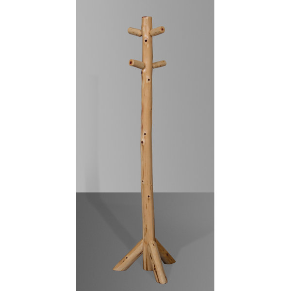 The Amish Furniture Company Cedar Log Coat Rack Wayfair